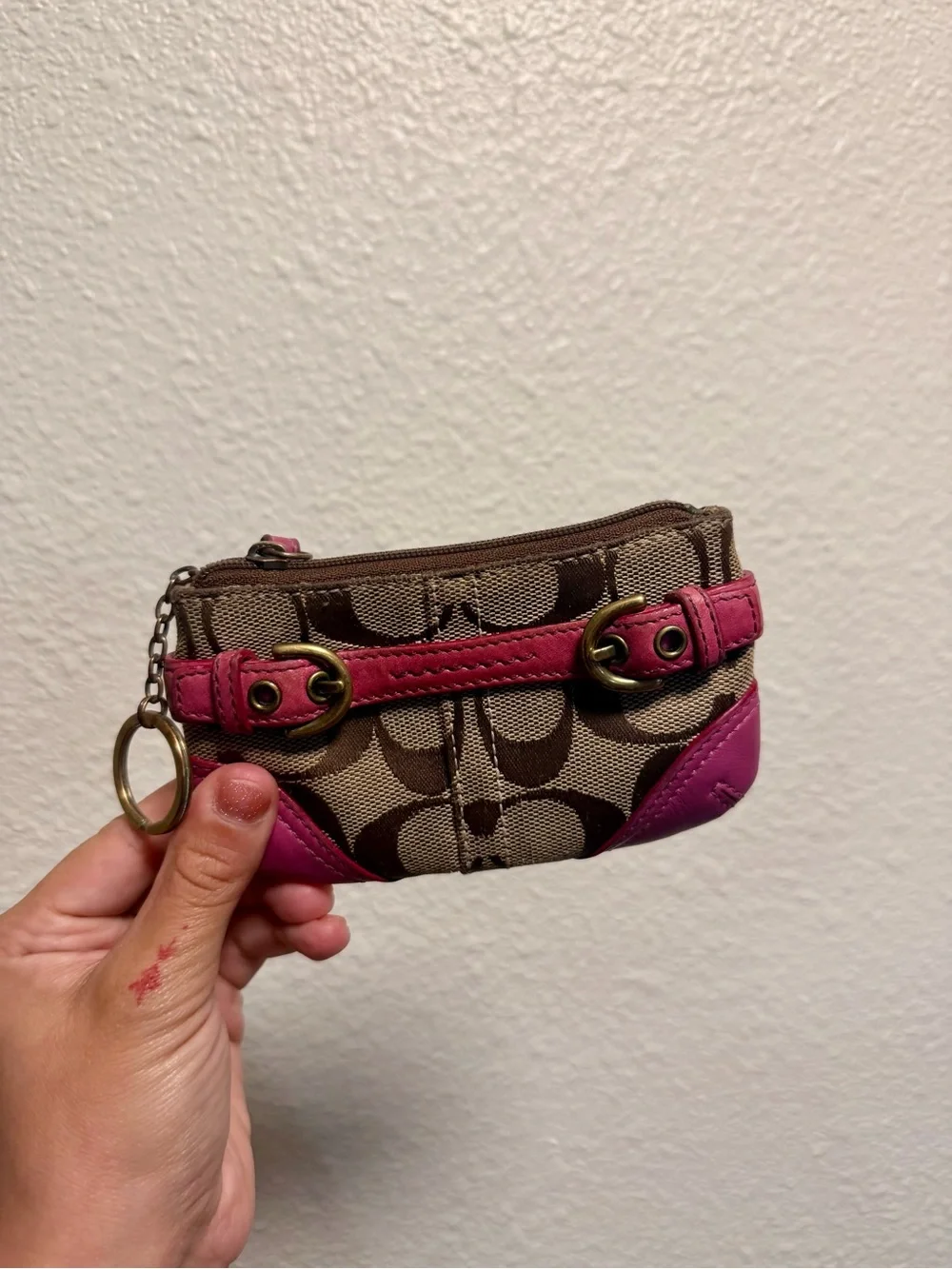(2)Sets of Vintage Coach y2k Soho Signature Semi Soho Bag w/ Matching Coin Purse